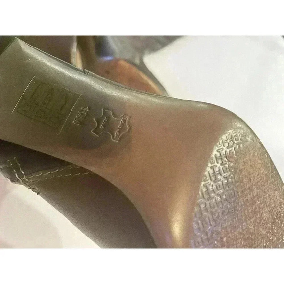 Tory Burch 10 Boots Size 10 Over The Knee Block High Heel Seamed Panels Leather - Picture 6 of 10